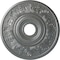 Ekena Millwork Vienna Ceiling Medallion (Fits Canopies up to 6 1/2"), 20"OD x 3 1/2"ID x 1 1/2"P, Platinum CM20VIPLS - alternate 1